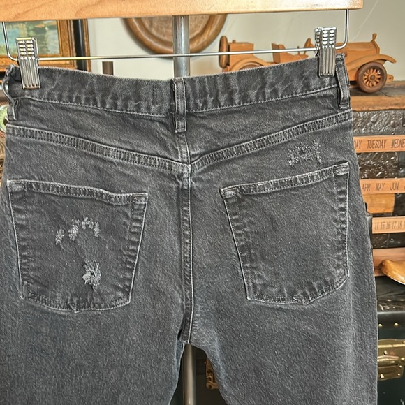 We the Free Bren Boyfriend Black Dostressed Jeans - Picture 6 of 10